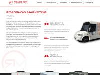 roadshow-marketing.at Webseite Vorschau
