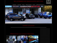 maierhofer-motors.at Webseite Vorschau