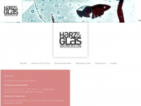harz-und-glas.de Webseite Vorschau