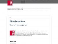 bbk-harz-kunst.de Webseite Vorschau