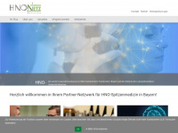 hno-netzwerk-bayern.de Webseite Vorschau