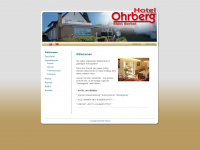 hotel-am-ohrberg.de Webseite Vorschau