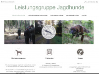 leistungsgruppe-jagdhunde.de Webseite Vorschau