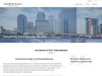 vbcoll-international.com Webseite Vorschau
