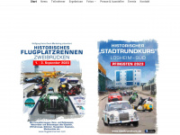 flugplatzrennen.com Webseite Vorschau