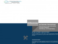 rastoderhauswartung.ch Webseite Vorschau