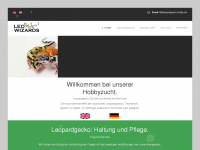 leopardgecko-hobby.de Webseite Vorschau