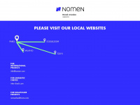 nomen.com Webseite Vorschau