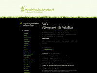 awv-voelkermarkt-stveit.at Webseite Vorschau