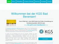 kgs-badbevensen.de Webseite Vorschau