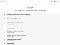 raawi.de Webseite Vorschau