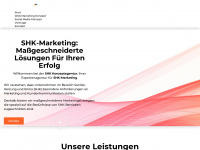 shk-konzeptagentur.de Webseite Vorschau