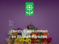 blumen-paradies.shop Webseite Vorschau
