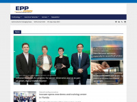 epp-europe-news.com Webseite Vorschau