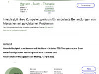 therapiezentrumbasel.ch Webseite Vorschau