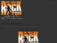 we-will-rock-you.show Webseite Vorschau