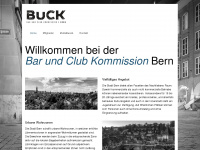 buck-bern.ch Webseite Vorschau