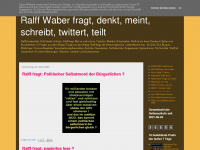 ralff-fragt.blogspot.com Webseite Vorschau