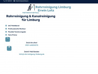 rohrreinigung-limburg.de Webseite Vorschau