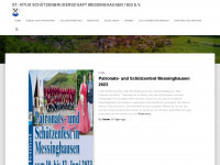 schützenbruderschaft-messinghausen.de Webseite Vorschau