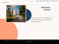 acherli.ch Webseite Vorschau