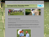 gesundes-golfen.info Webseite Vorschau
