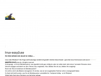 linux-easy2use.de Webseite Vorschau
