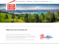 residea.ch Webseite Vorschau