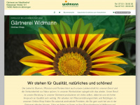 gaertnerei-widmann-shop.de Webseite Vorschau