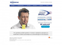 sensodyne.rs Webseite Vorschau