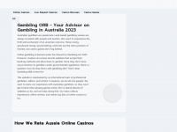 gamblingorb-au.com Webseite Vorschau