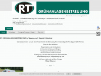gruenanlagenbetreuung.at Webseite Vorschau