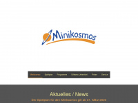 minikosmos.de Webseite Vorschau