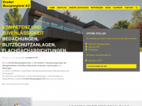 knubel-bauspenglerei.ch Webseite Vorschau