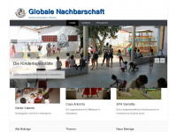 globalenachbarn.org Webseite Vorschau