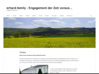 erhard-family.de Webseite Vorschau