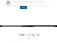 fewo-thoennes.de Webseite Vorschau