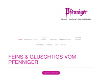 pfenniger-goldau.ch Webseite Vorschau