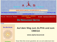 alpha-bound.de Webseite Vorschau