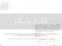 chalet-dohle.ch Webseite Vorschau