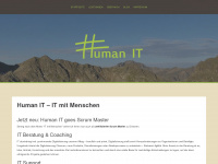 humanit.at Webseite Vorschau