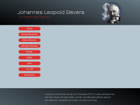 johannes-sievers.de Webseite Vorschau