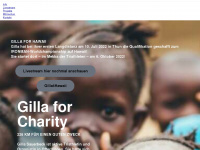 gilla4charity.de Webseite Vorschau