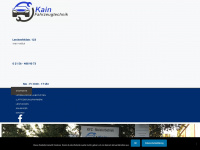 kain-fahrzeugtechnik.de Webseite Vorschau