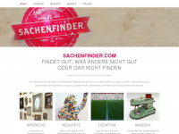 sachenfinder.com Webseite Vorschau
