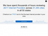 broadbandsearch.net Webseite Vorschau