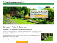 gartenbau-regional.de Webseite Vorschau