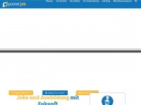 pocketjob.de Webseite Vorschau
