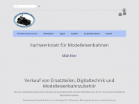 modelleisenbahnservice.eu Webseite Vorschau