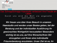 schnippschnapp-haarstudio.de Webseite Vorschau